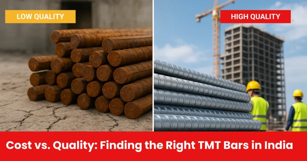 Cost vs. Quality: Finding the Right TMT Bars in India