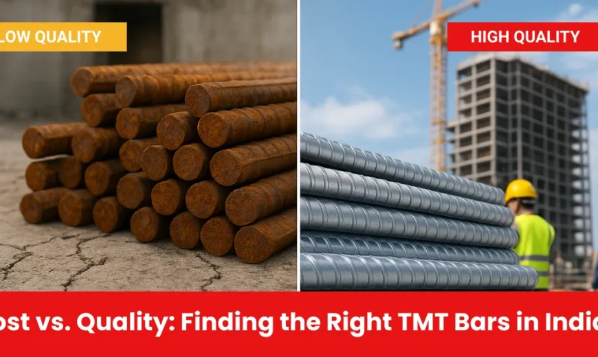 Cost vs. Quality: Finding the Right TMT Bars in India