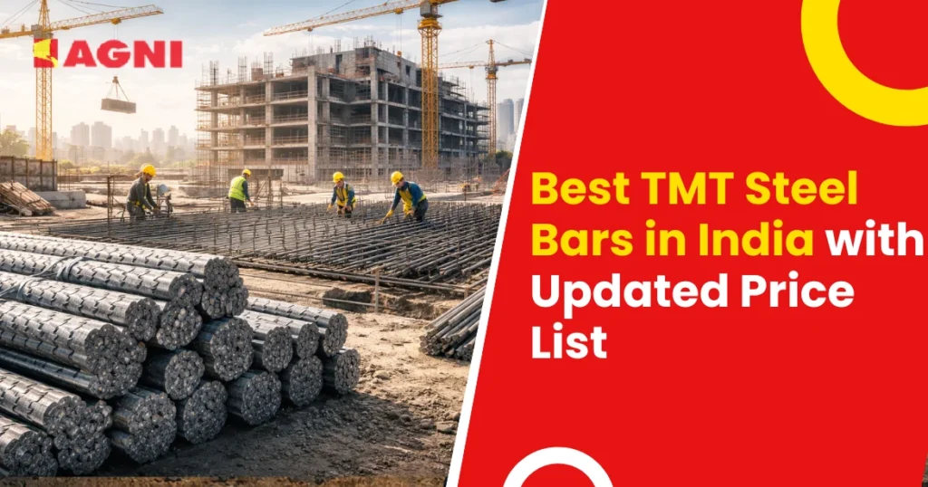 Best TMT Steel Bars in India with Updated Price List