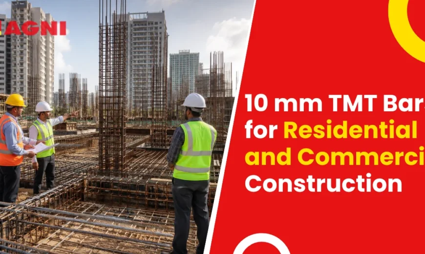 10mm TMT Bars for Residential and Commercial Construction