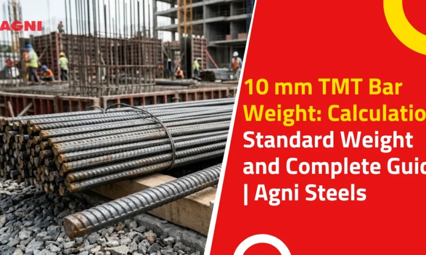 10 mm TMT Bar Weight: Calculation, Standard Weight and Complete Guide | Agni Steels 10 mm TMT Bar Weight Calculation Standard Weight and Complete Guide Agni Steels